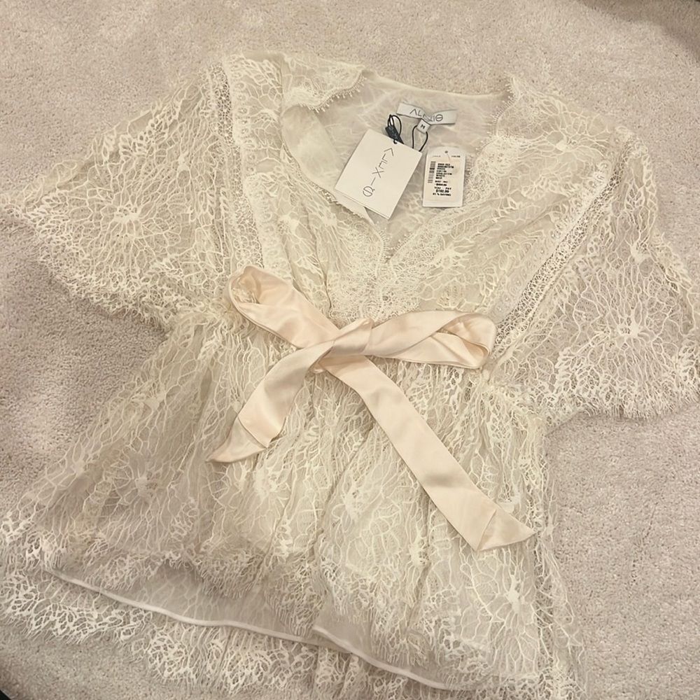 Alexis Cream Lace Blouse
